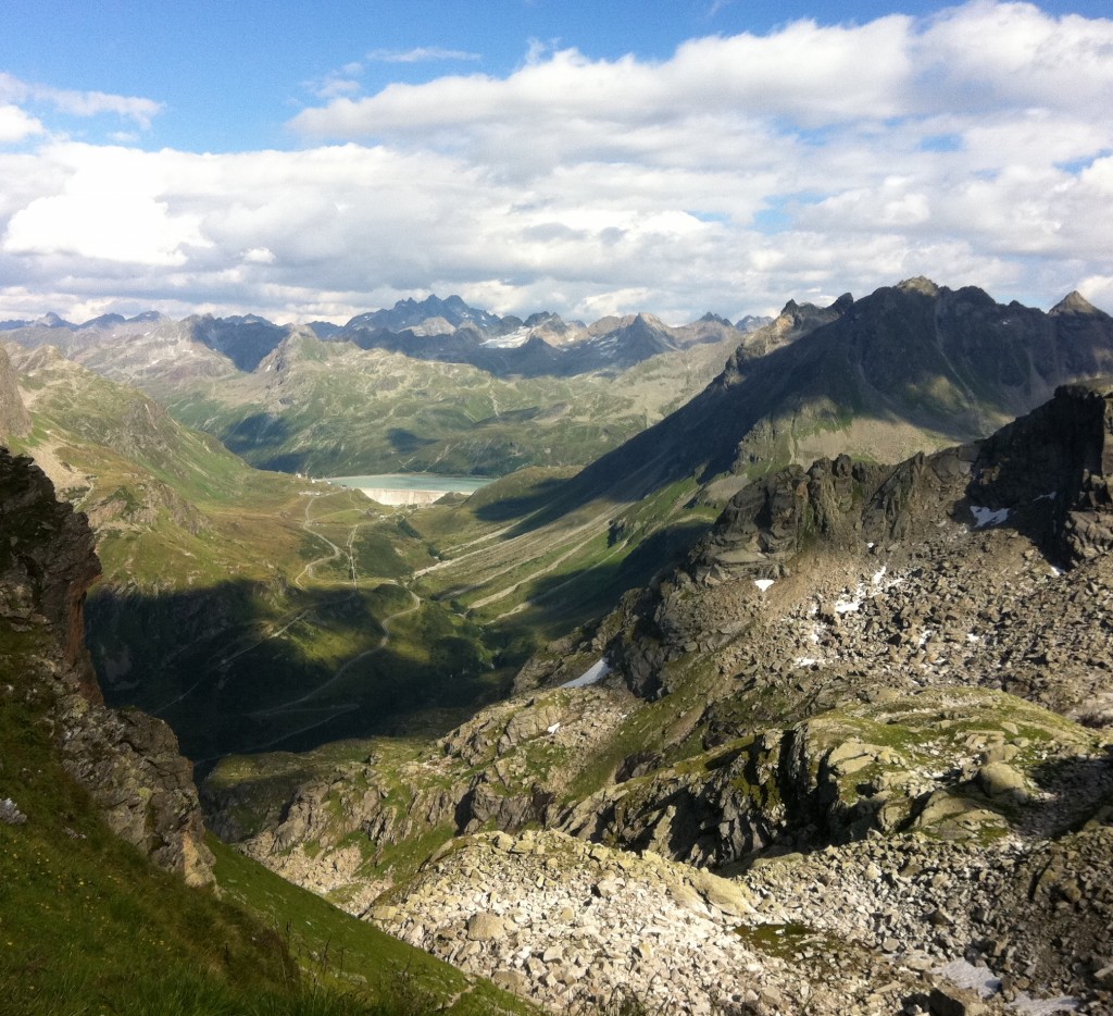 Ausblick vom Hochmadererjoch