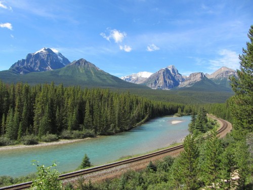 Rocky Mountains Panorama, Banff NP
