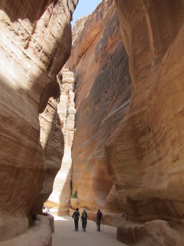 Durch den Siq nach Petra