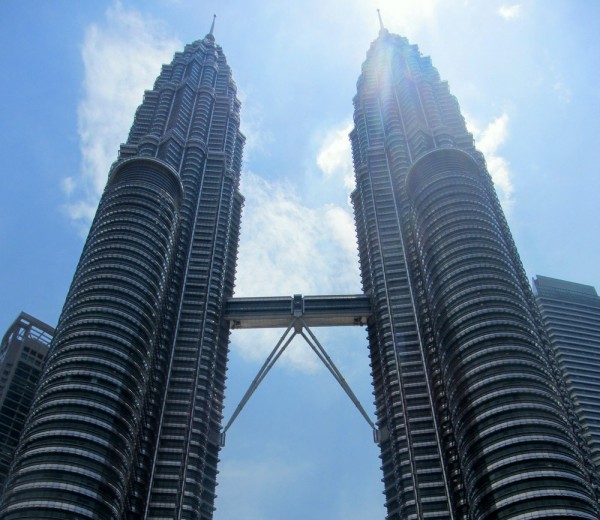 Die Petronas Towers in Kuala Lumpur