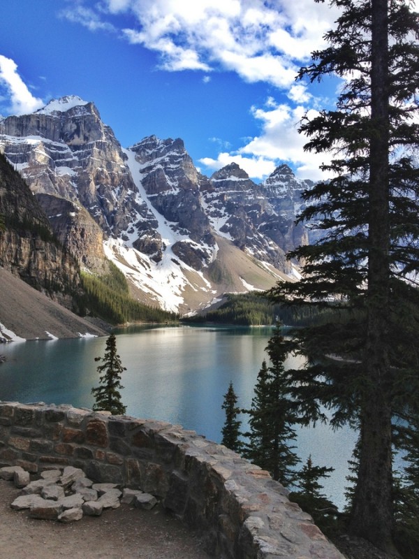 Moraine Lake Rockies Banff Kanada Moraine Lake Rockies Banff Lake Louise Kanada