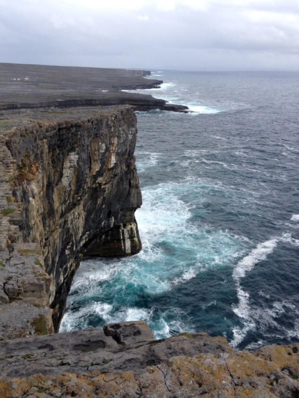 Klippen Inishmore Aran Inseln Irland Klippen Inishmore Aran Inseln Irland