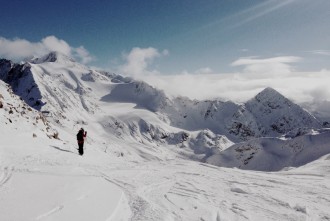 Stubaier Gletscher Skifahren