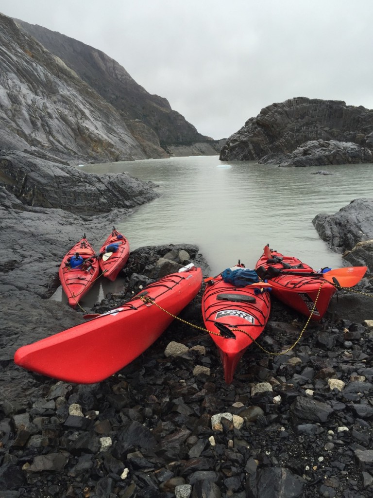 Kajaken Torres del Paine Glacier Grey Gletscher Chile