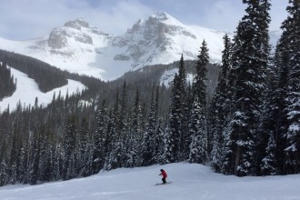 Skifahren Kanada Sunshine Village Banff Rockies