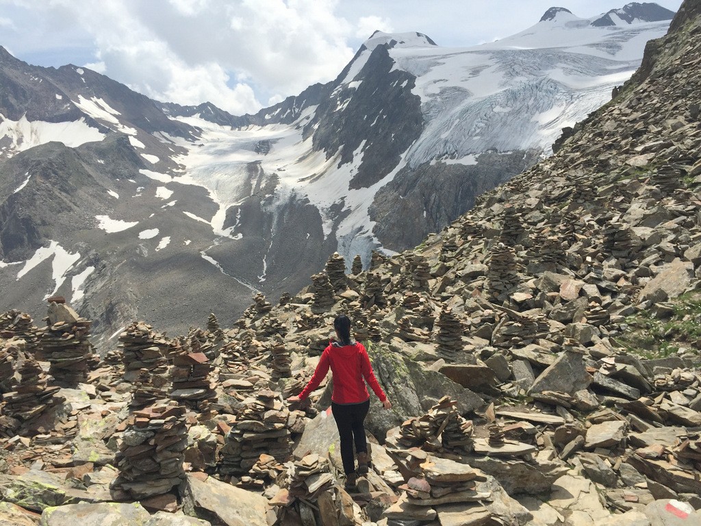 Peiljoch Stubai wandern