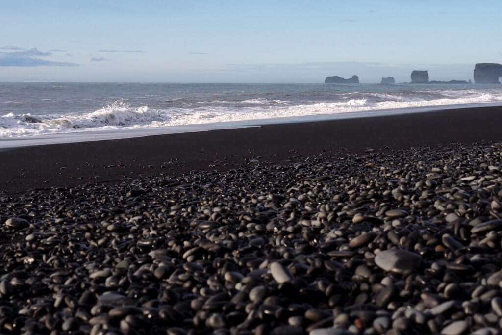 IJsland zwart strand Vik