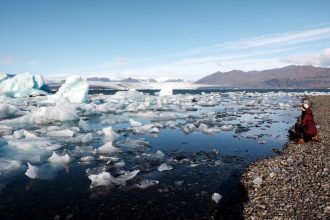 Jokulsarlon Island zur Nebensaison