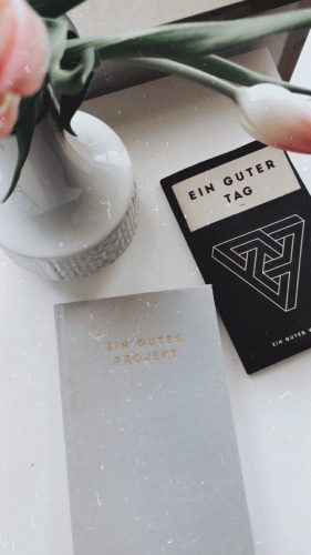 Home Office Kalender Journal Ein gutes Projekt