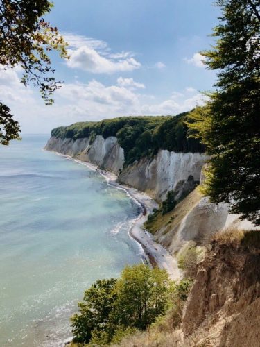 wandern Kreidefelsen Rügen Hochuferweg