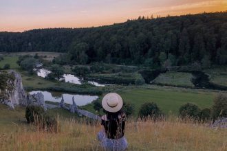 Eselsburger Tal Sonnenuntergang