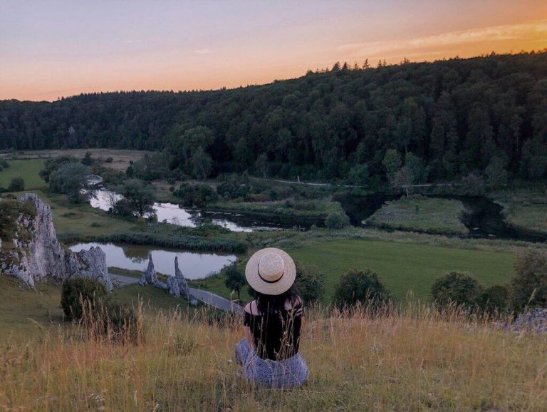 Eselsburger Tal Sonnenuntergang