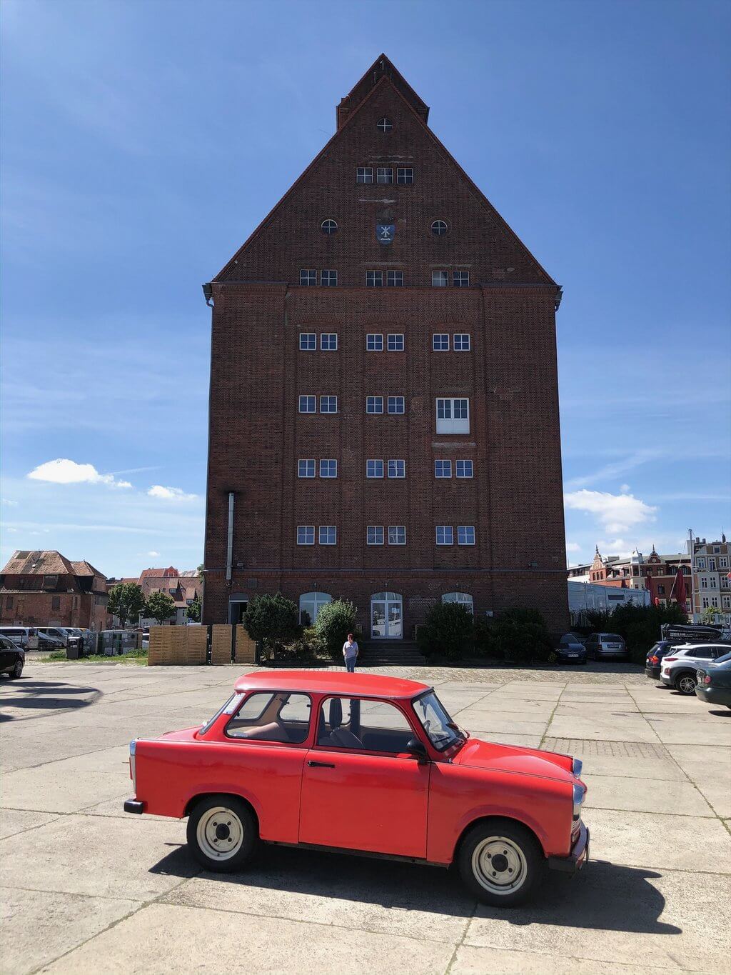 Stralsund haven Trabi