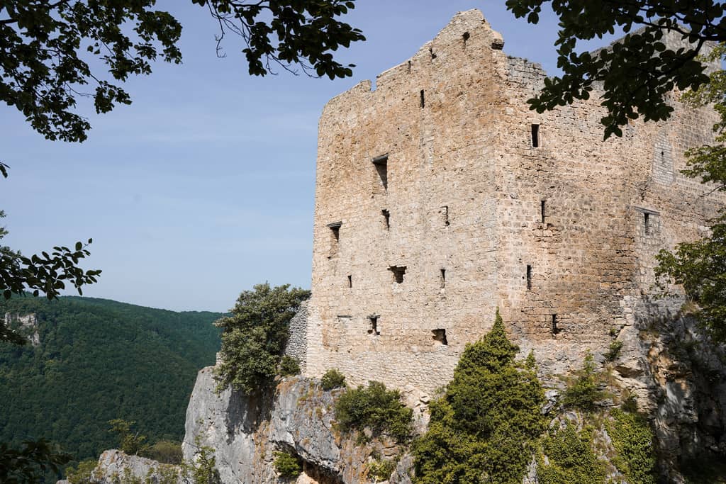 Ruïnes van Reussenstein, wandelen in de Schwäbische Alb