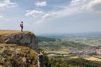 Wandern Albsteig Breitenstein Aussichtspunkt