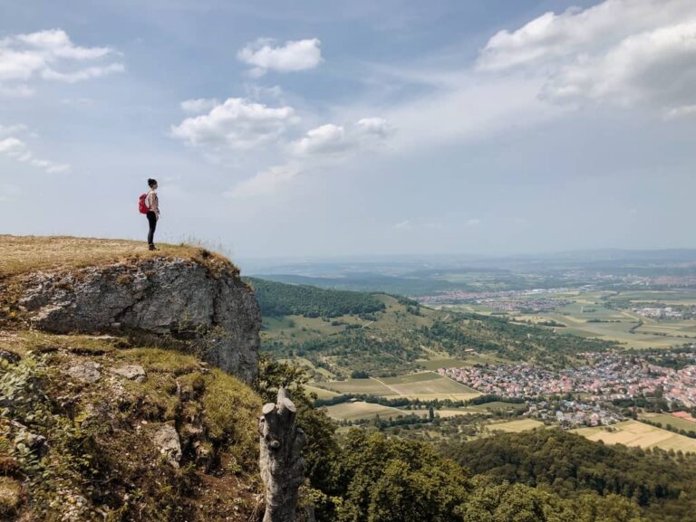 Wandern Albsteig Breitenstein Aussichtspunkt