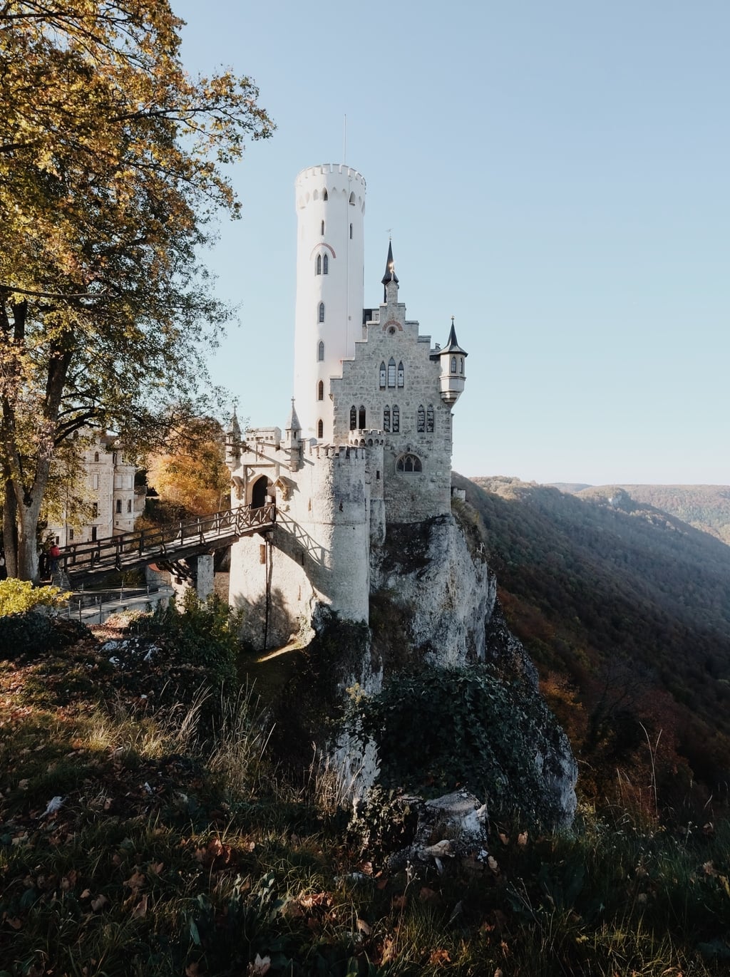 Kasteel Lichtenstein November Herfst